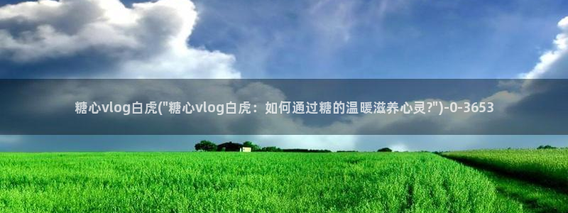糖心vlog安装包